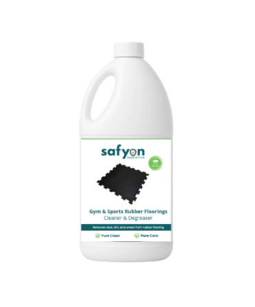 gym rubber flooring cleaner