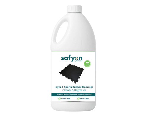 gym rubber flooring cleaner