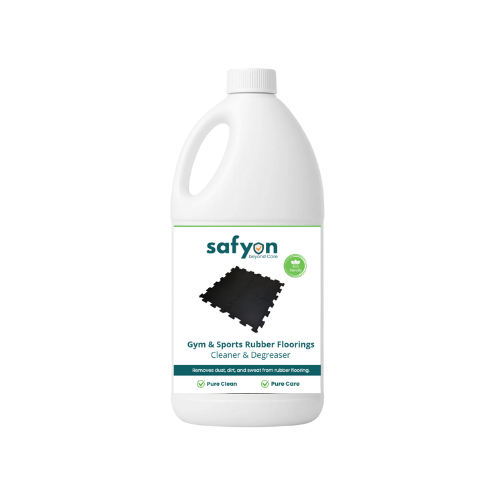 gym rubber flooring cleaner