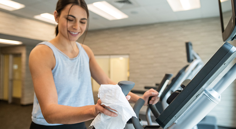gym cleaner