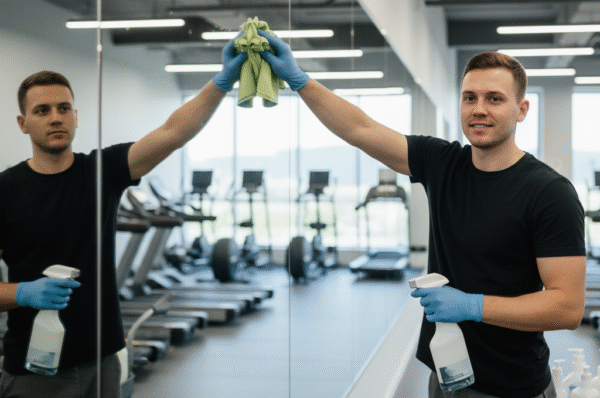 gym glass cleaner