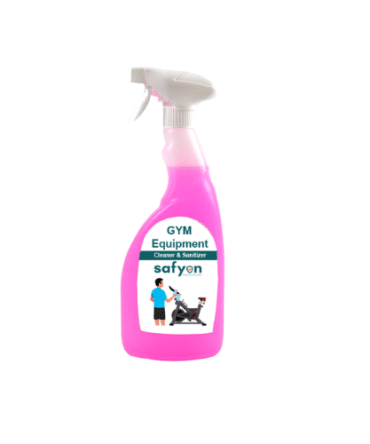 Safyon Gym Equipment Cleaner 1Ltr - Anti-Bacterial, Non-Toxic Gym Hygiene Spray