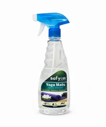 Safyon Yoga Mats Spray Cleaner 500ml | Eco-Friendly Disinfectant