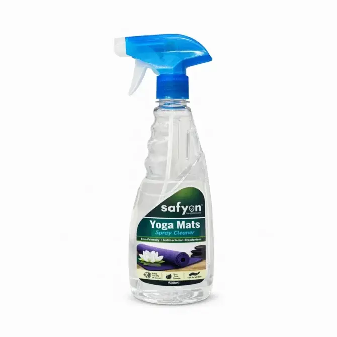 Safyon Yoga Mats Spray Cleaner 500ml | Eco-Friendly Disinfectant