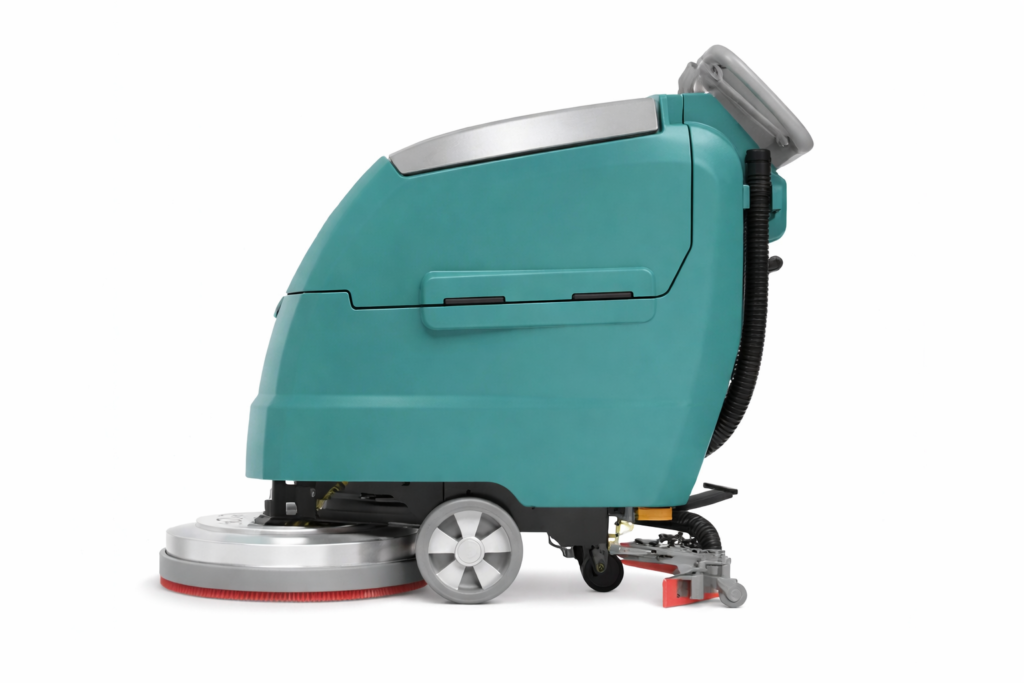 Safyon Synthetic Badminton Court Cleaning Machine | Safyon Floor Scrubber