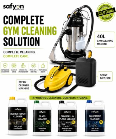 SAFYON Complete Gym Cleaning Combo Kit | Diwali Offer