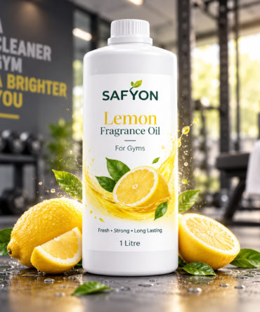 SAFYON Lemon Fragrance Oil for Gyms 1L | Diffuser & Air Freshener